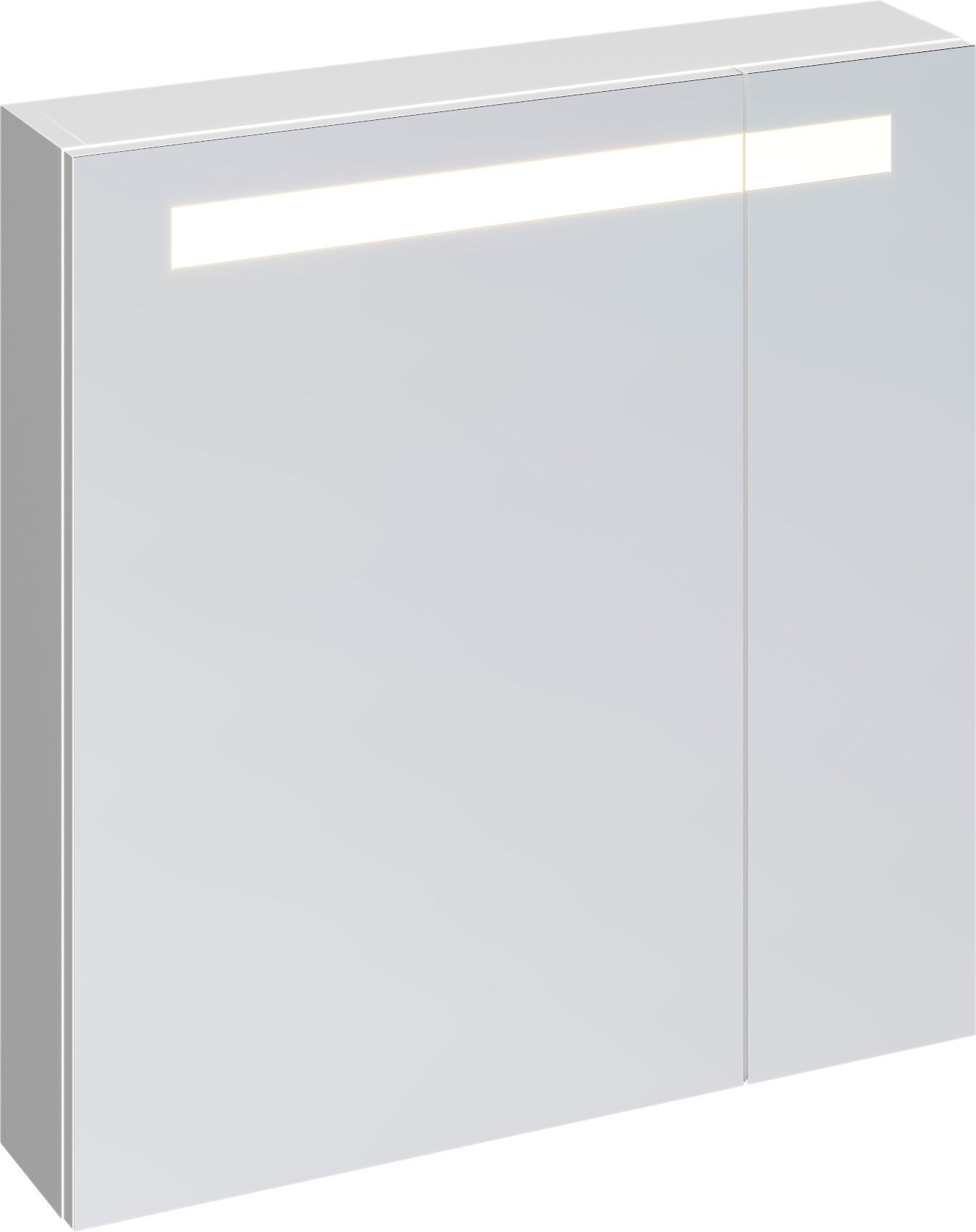 Зеркало-шкаф Cersanit Melar 70, с подсветкой SP-LS-MEL70-Os - 0
