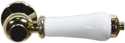 Унитаз напольный Magliezza Retro с боковой ручкой, цвет золото - 3