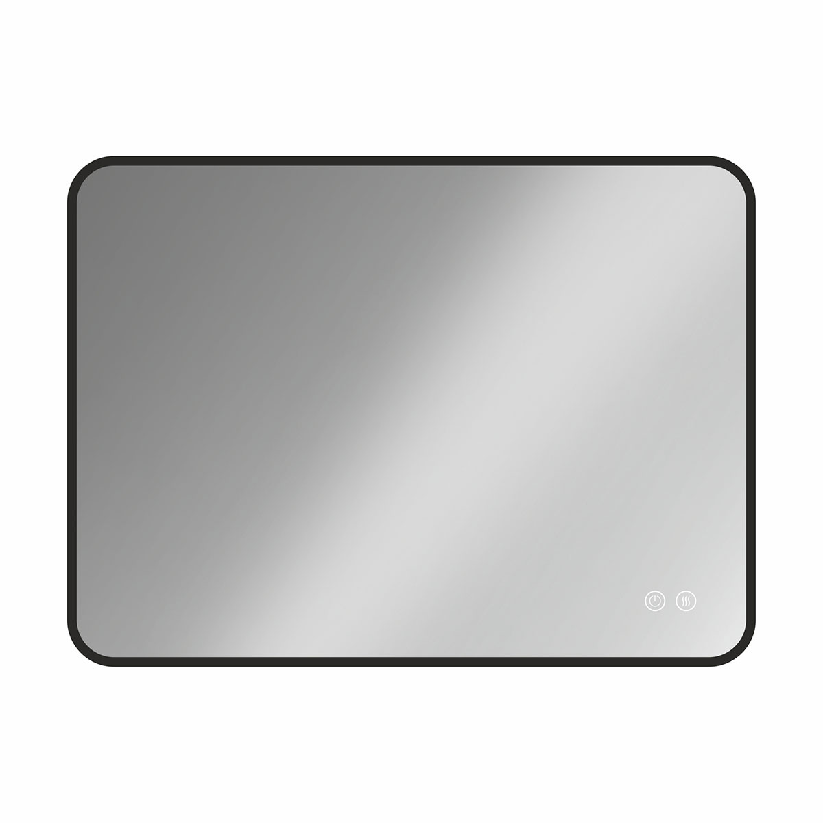 Зеркало Vincea 120х80 черное с подсветкой VLM-3VC120B-2 - 0