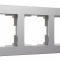 Рамка Werkel Platinum на 3 поста алюминий W0032606 4690389184475 - 0