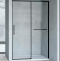 Душевая дверь Vincea Slim Soft 130 черная стекло прозрачное VDS-1SS130CLB - 0