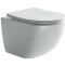 Комплект унитаза с инсталляцией Ceramica Nova Forma белый с сиденьем микролифт и кнопкой хром матовый CN3009_1001M_1000 - 1