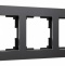 Рамка Werkel Platinum на 3 поста черный алюминий W0032608 4690389184482 - 0