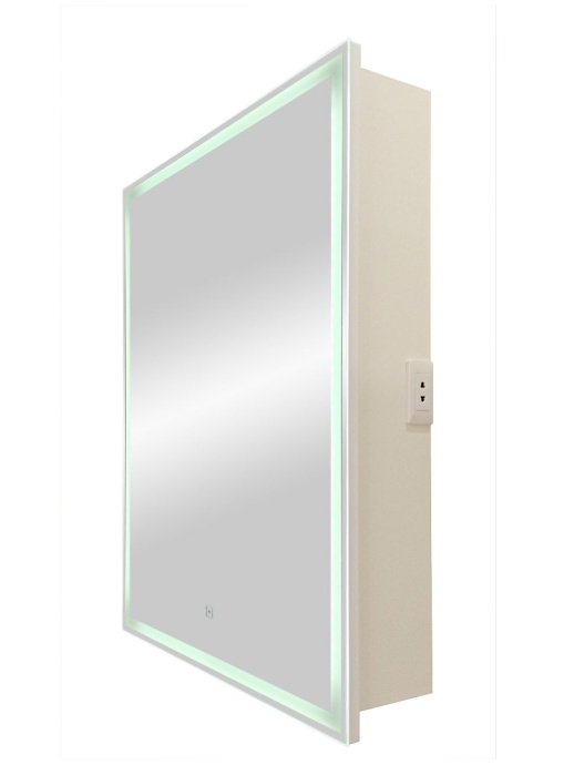 Зеркало-шкаф с подсветкой ART&MAX TECHNO AM-Tec-600-800-1D-L-DS-F - 2