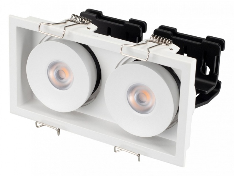 Встраиваемый светодиодный светильник Arlight CL-Simple-S148x80-2x9W Warm3000 026876 - 0