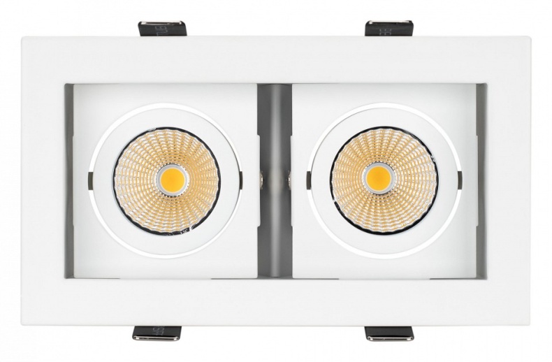 Встраиваемый светодиодный светильник Arlight CL-Kardan-S180x102-2x9W Day 024138 - 3