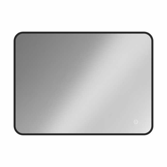Зеркало Vincea 80х60 черное с подсветкой VLM-3VC800B - 0